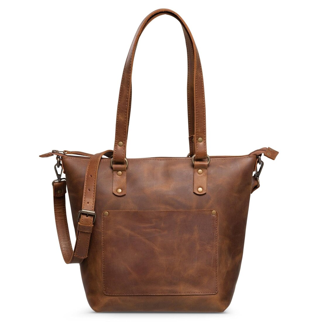 Brown leather satchel purse best sale