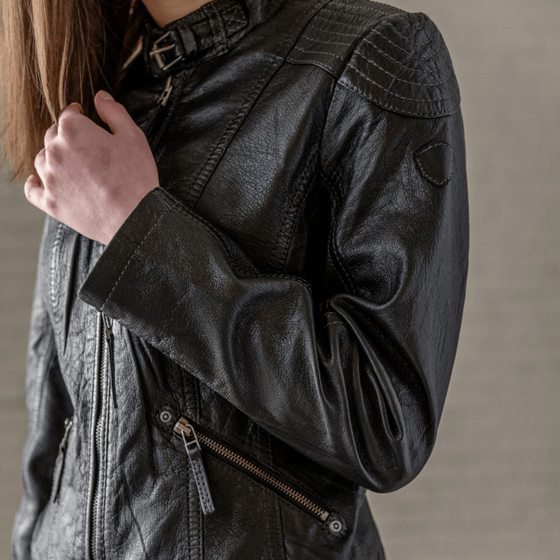 Stacey Leather Jacket