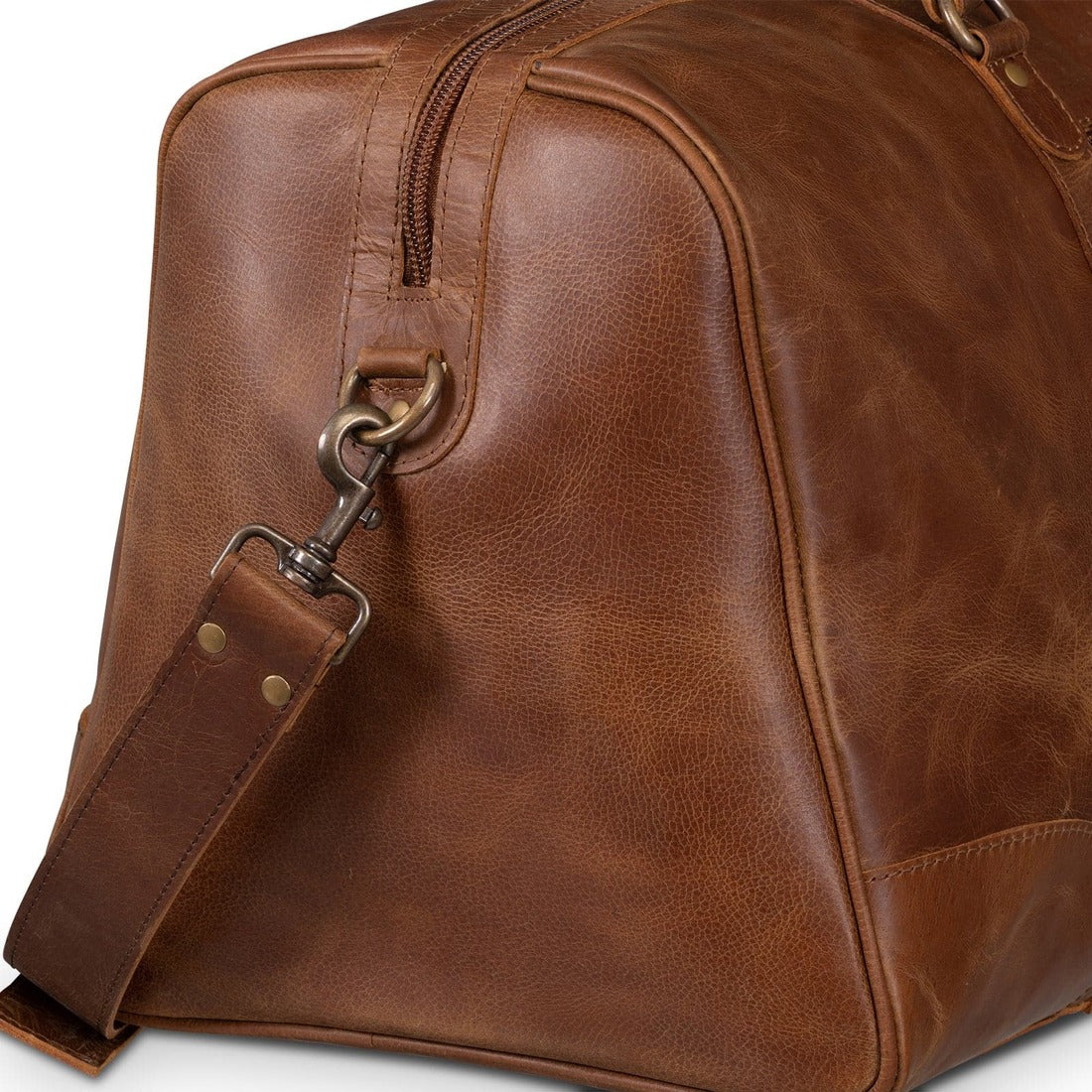 Tourist 50L Leather Duffle - HIDES
