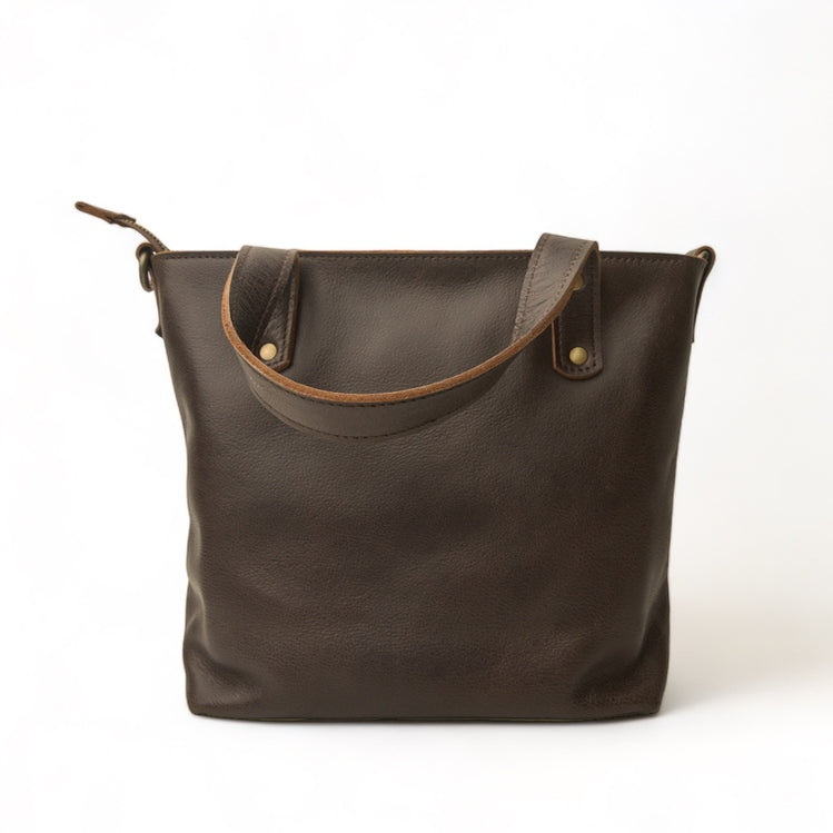 Dark Brown Mini Tote