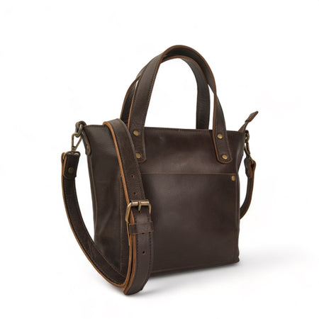 Dark Brown Mini Tote