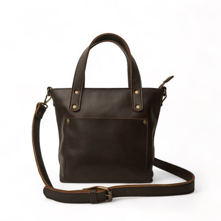 Dark Brown Mini Tote