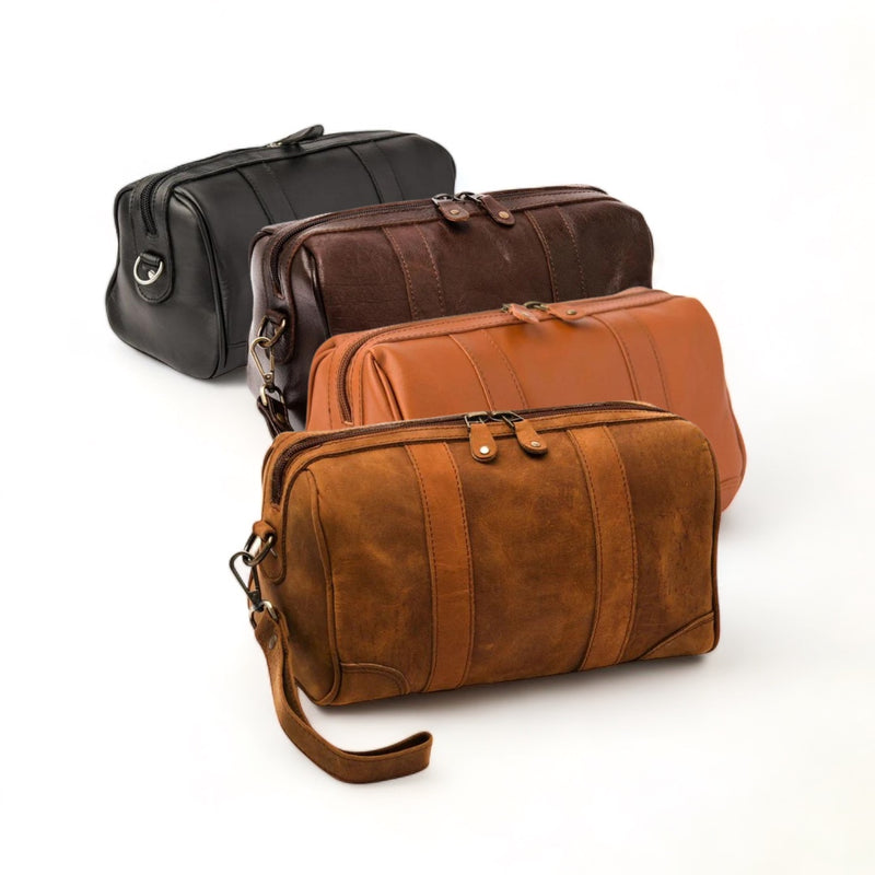 Executive Tourist Gift Set - Saddle Brown