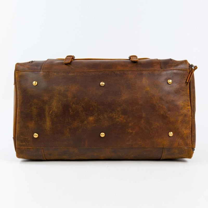 Alpha 46L Leather Duffle - HIDES