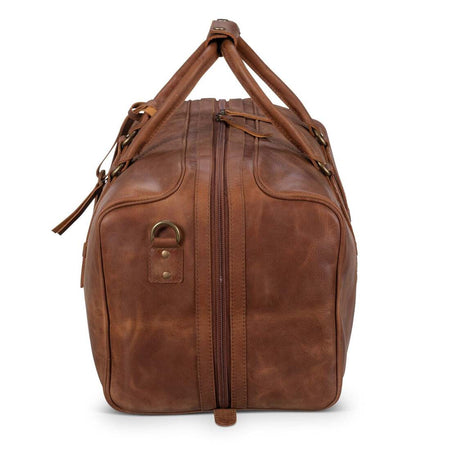 Big Mouth Leather Duffle Bag