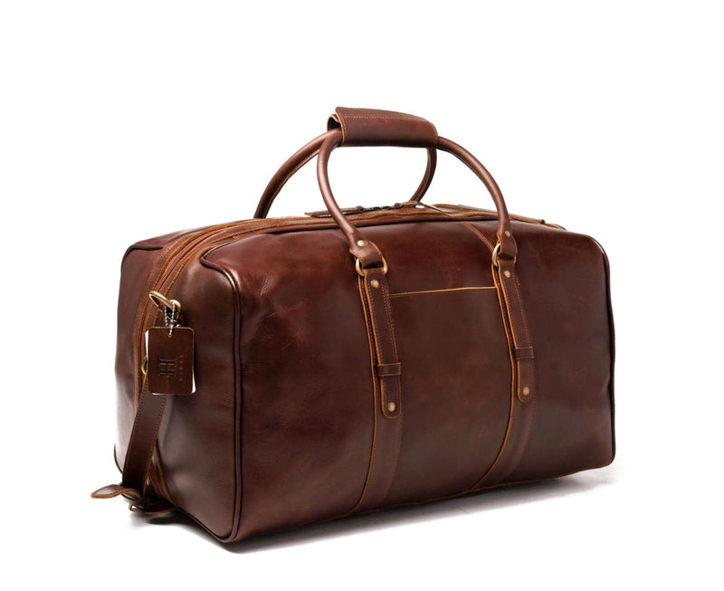 Big Mouth 40L Leather Duffle - HIDES