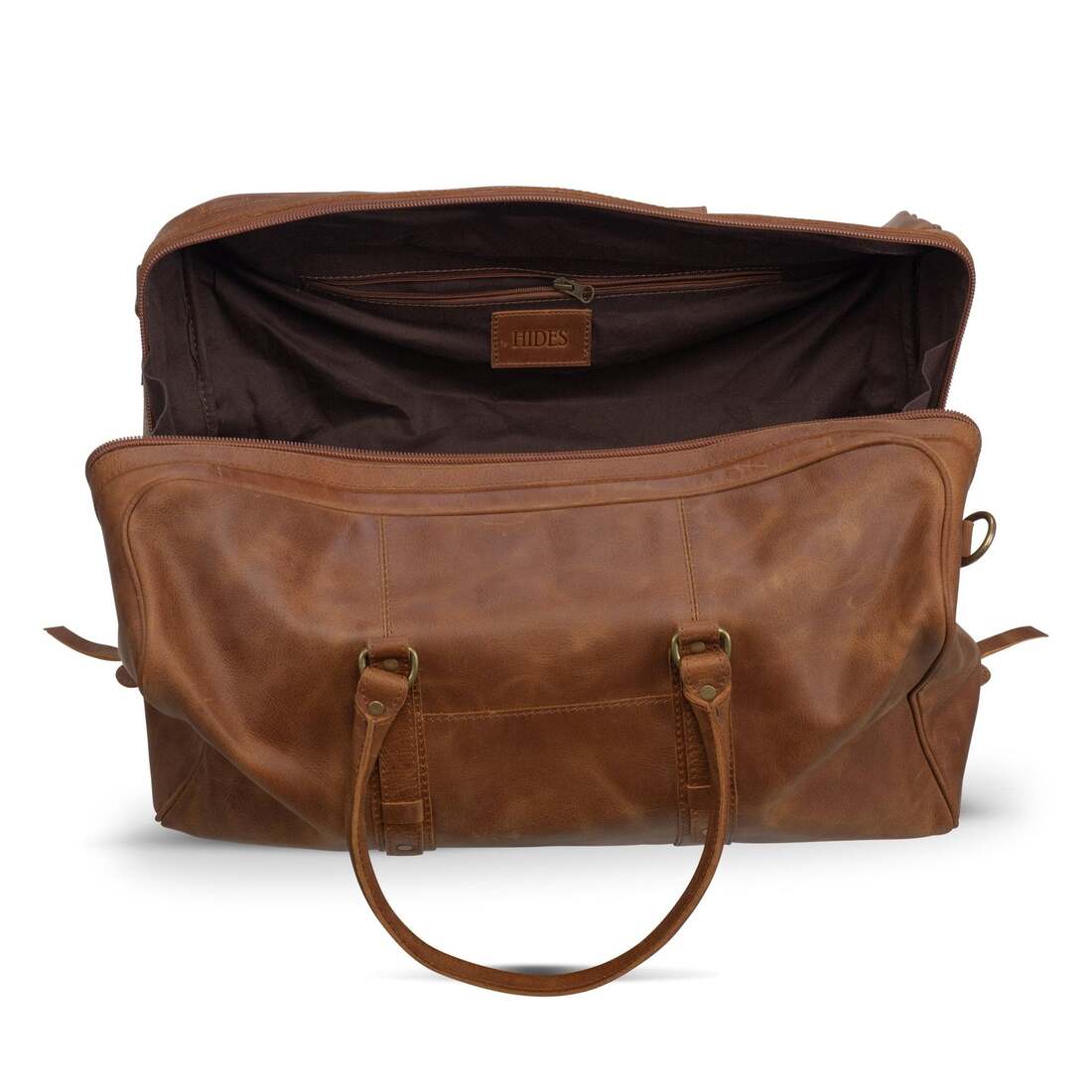 Big Mouth Leather Duffle Bag | 20