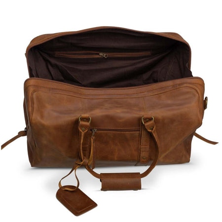big mouth leather backpack Big Mouth Leather Duffle Bag