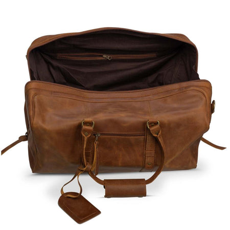 Big Mouth 40L Leather Duffle - HIDES