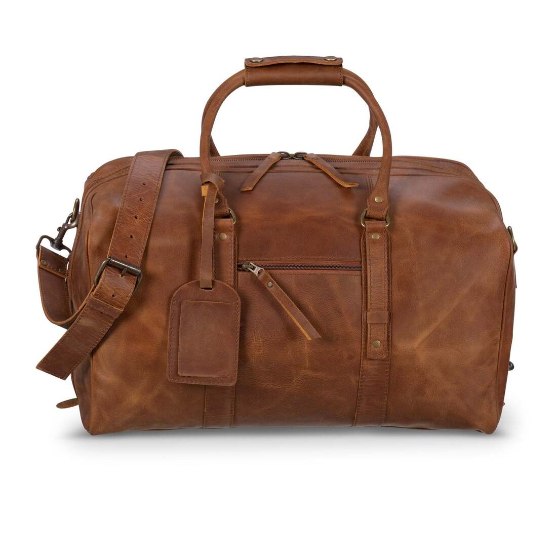 Big Mouth 40L Leather Duffle - HIDES