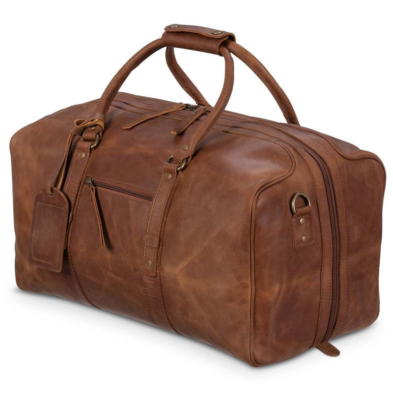 Big Mouth 40L Leather Duffle - HIDES