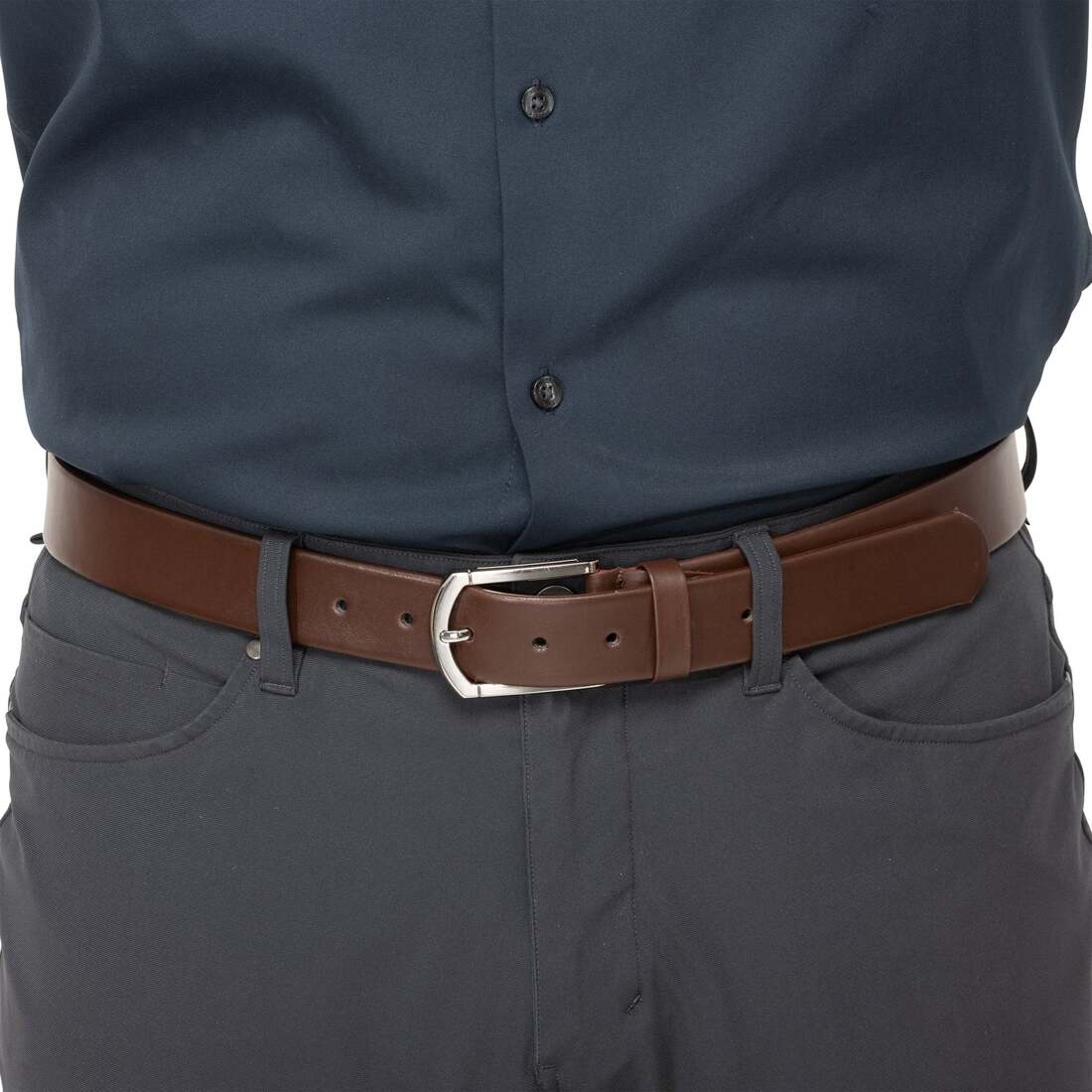 Classic Leather Dress Belt