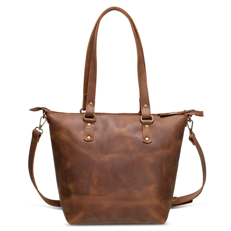 Crossbody Leather Tote - HIDES