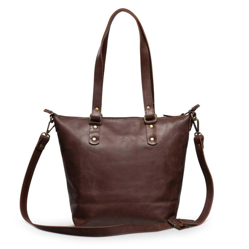 Crossbody Leather Tote - HIDES