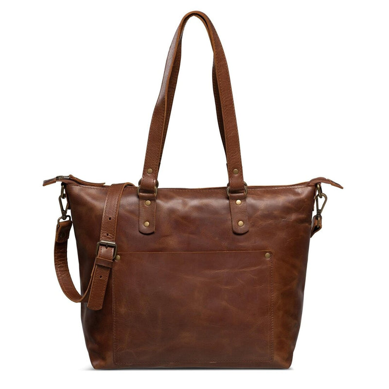 Crossbody Leather Tote - HIDES
