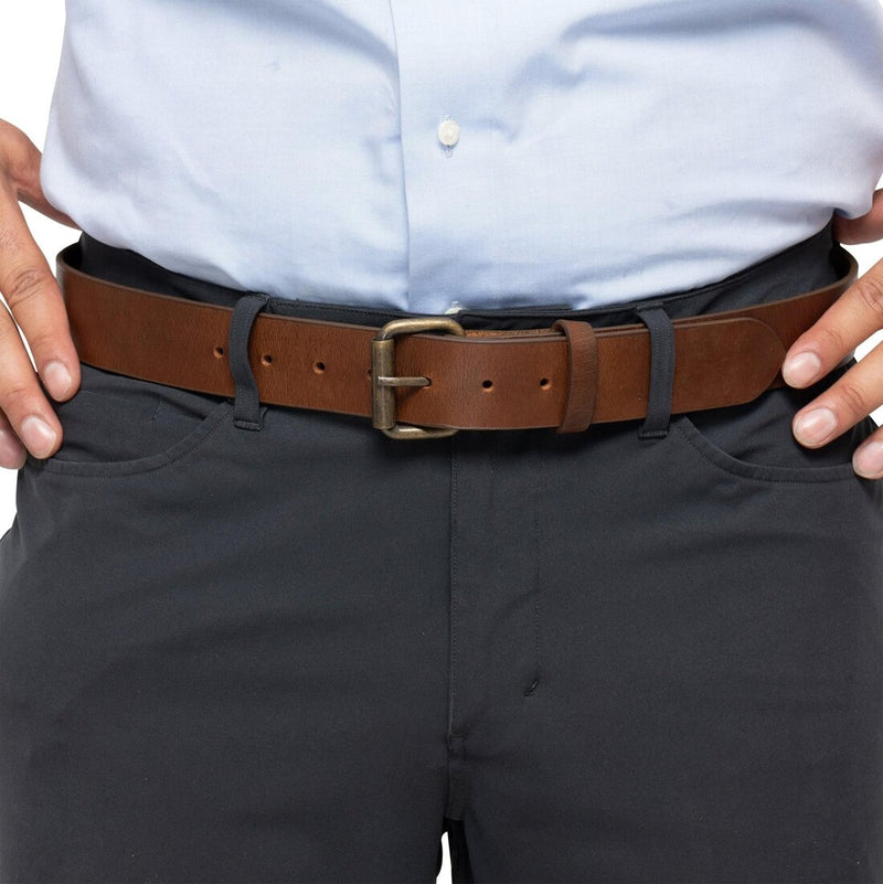 Distressed Leather Belt - 1.5in - HIDES