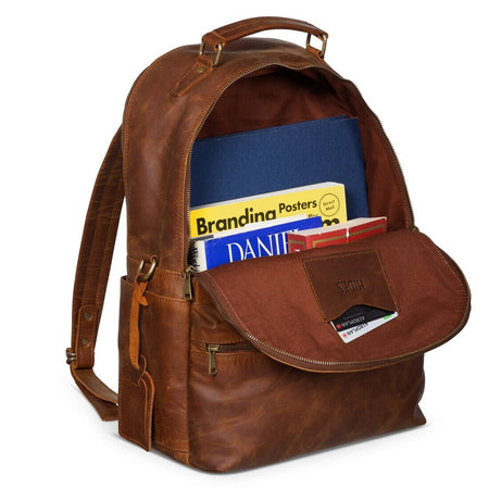 backpack leather unisex brand Leather Backpack Rucksack: Your Last Backpack! – HIDES