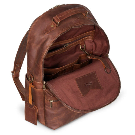 backpack reeves leather Leather Backpack Rucksack: Your Last Backpack! – HIDES