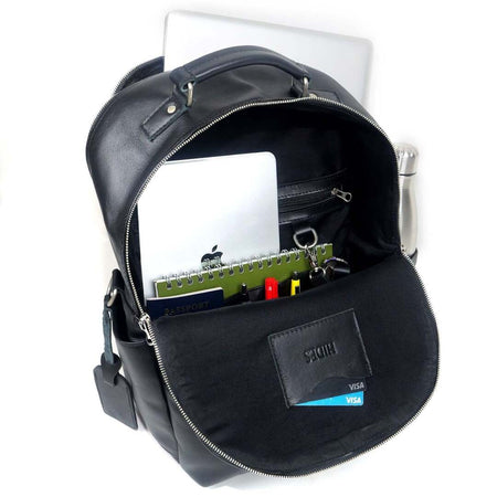 black label hipster leather backpack Handcrafted Leather Backpack Rucksack – HIDES