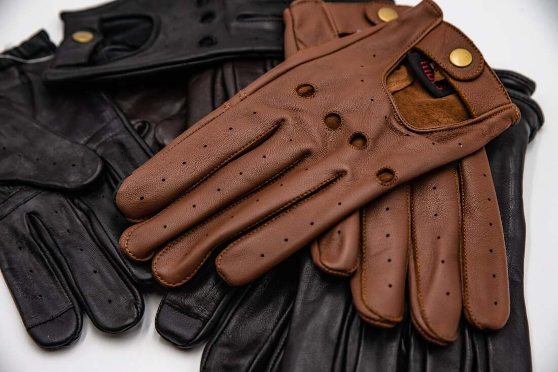 Leather Driving Gloves Men - HIDES