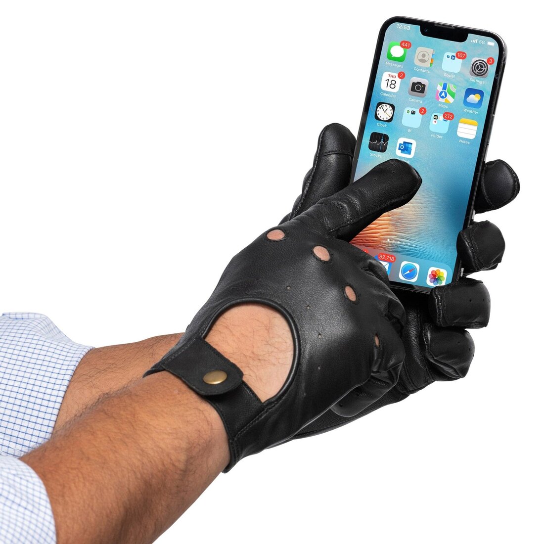Leather Driving Gloves Men | HIDES Canada