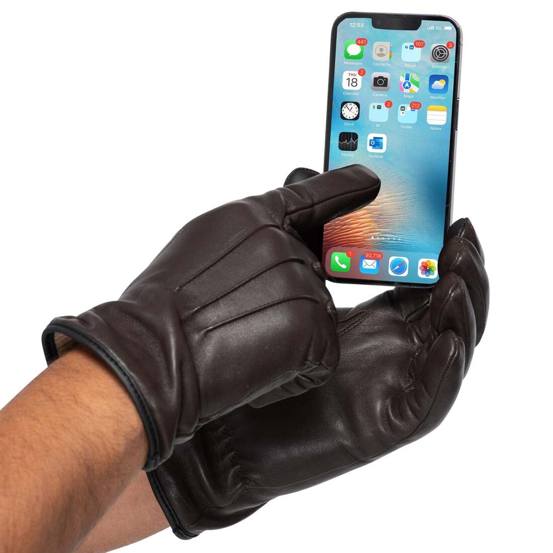 Leather Gloves Men - HIDES