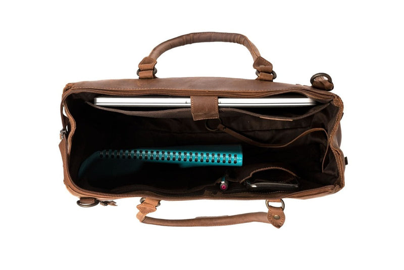 Leather Handbag 2.0 - Saddle Brown - HIDES