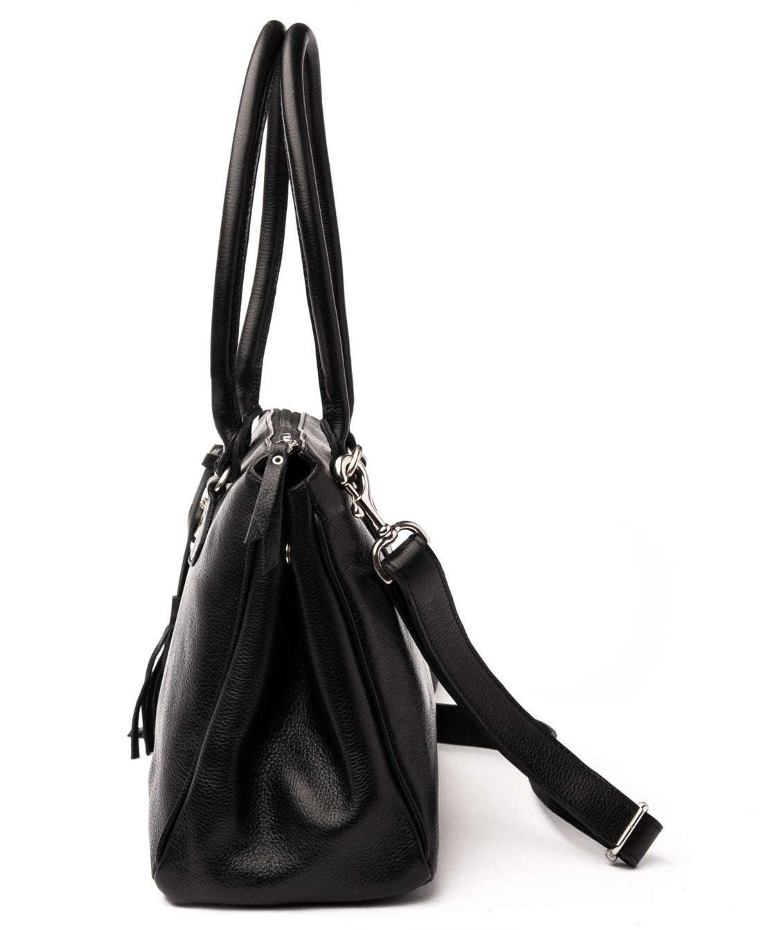 Leather Handbag Black