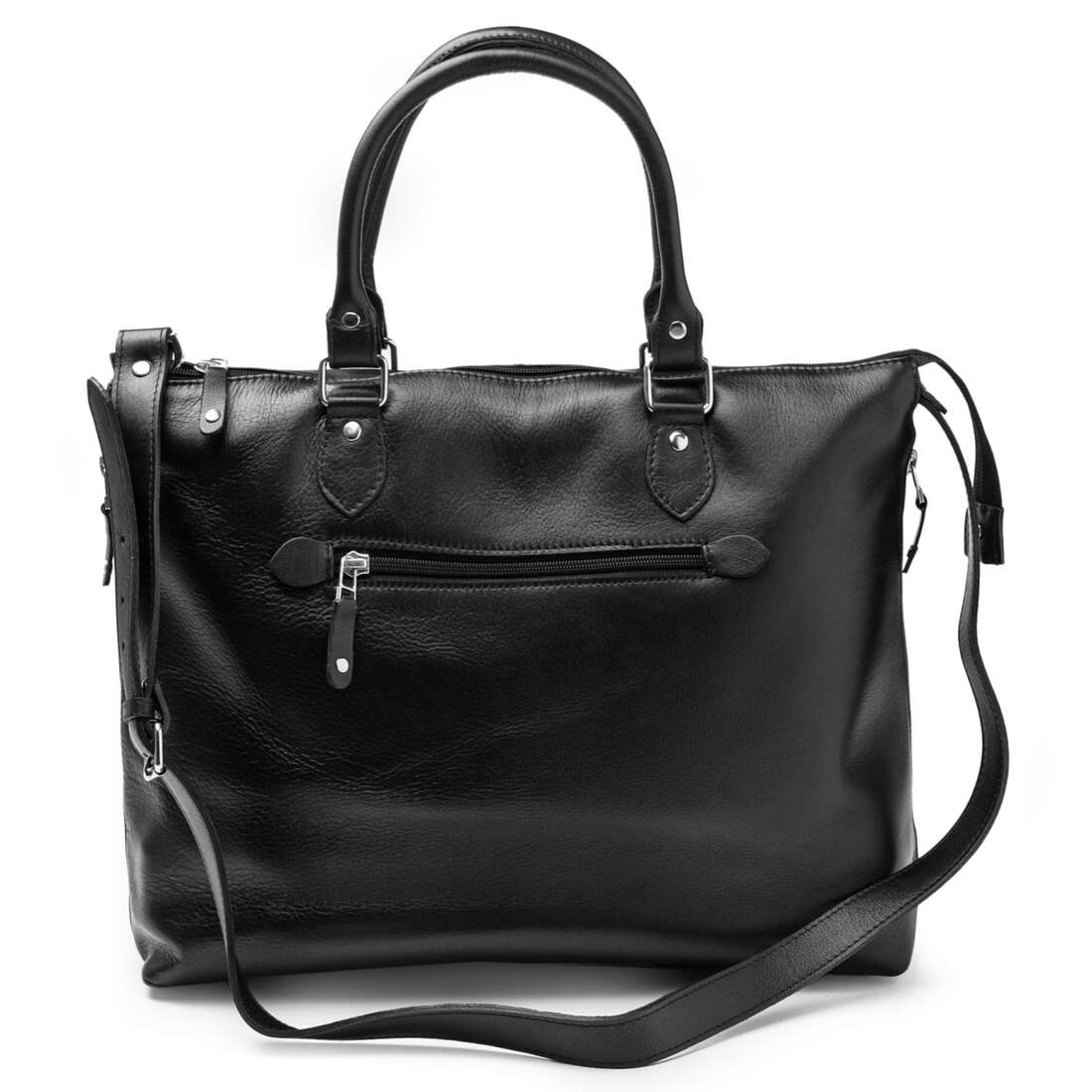 Shop Now Leather Tote Bag | Fits 16