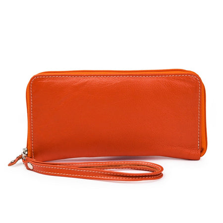 Leather Zip Around Wallet - HIDES