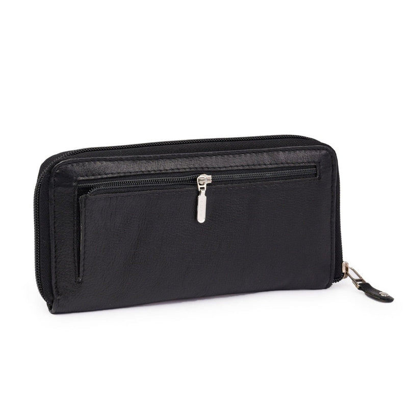 Leather Zip Around Wallet - HIDES