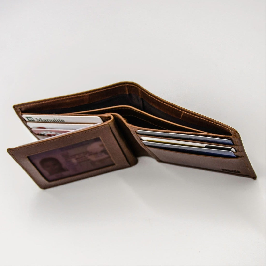 Mid-Wing Leather Wallet - HIDES