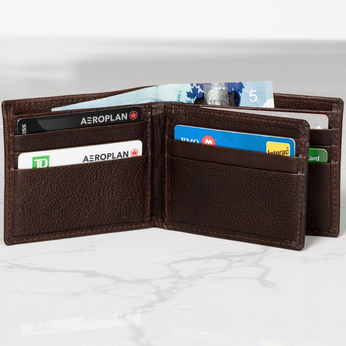 Mid-Wing Leather Wallet - HIDES