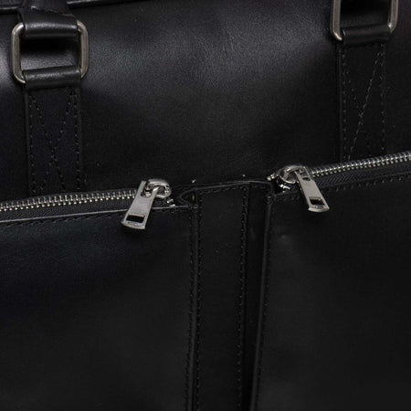 Slim Leather Briefcase - HIDES