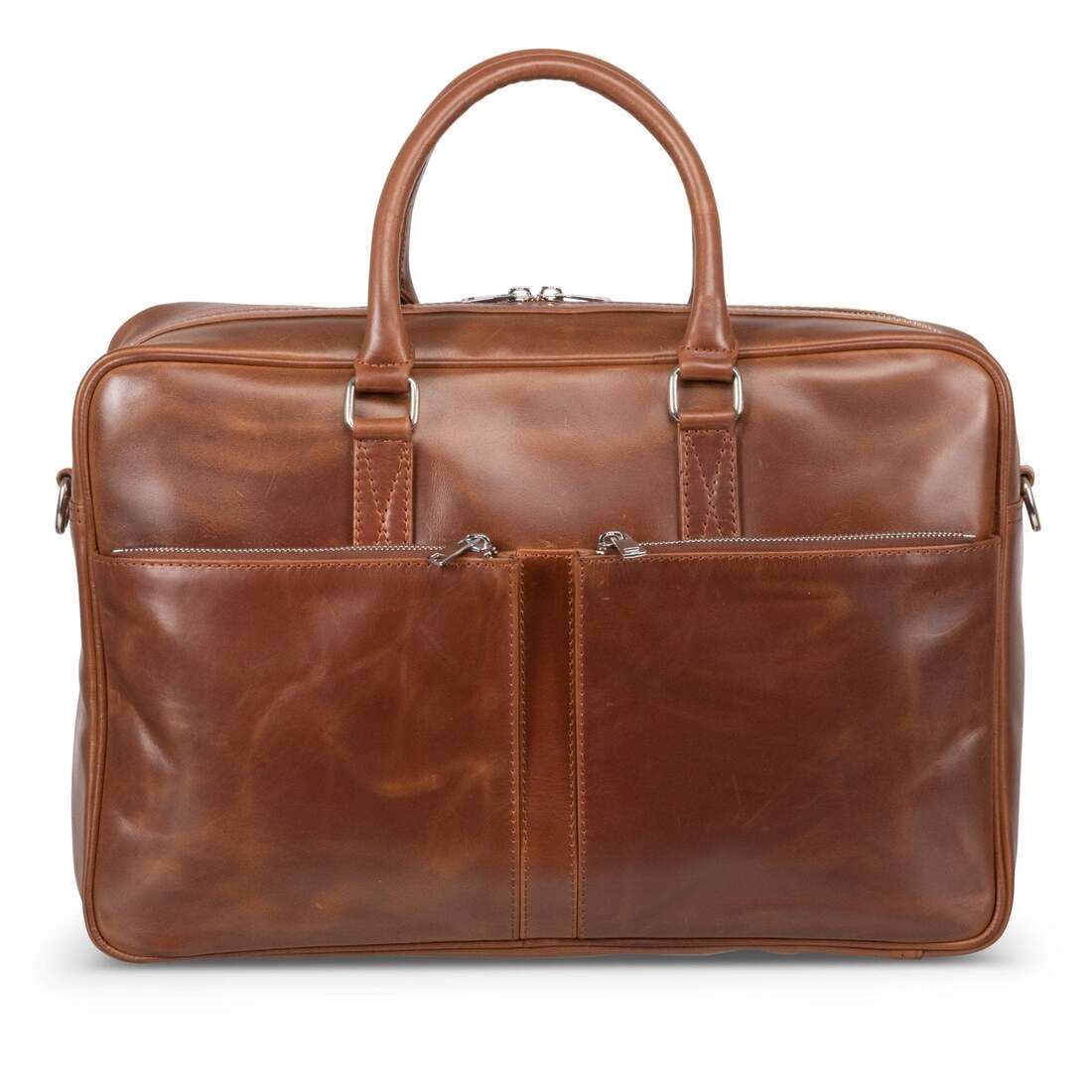 Slim Leather Briefcase - HIDES