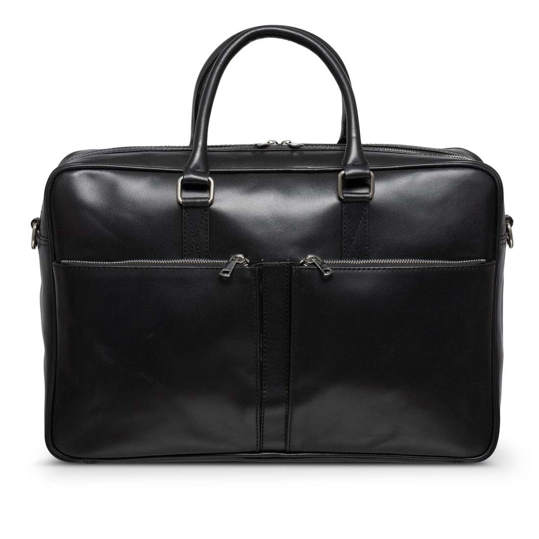 Slim Leather Briefcase - HIDES