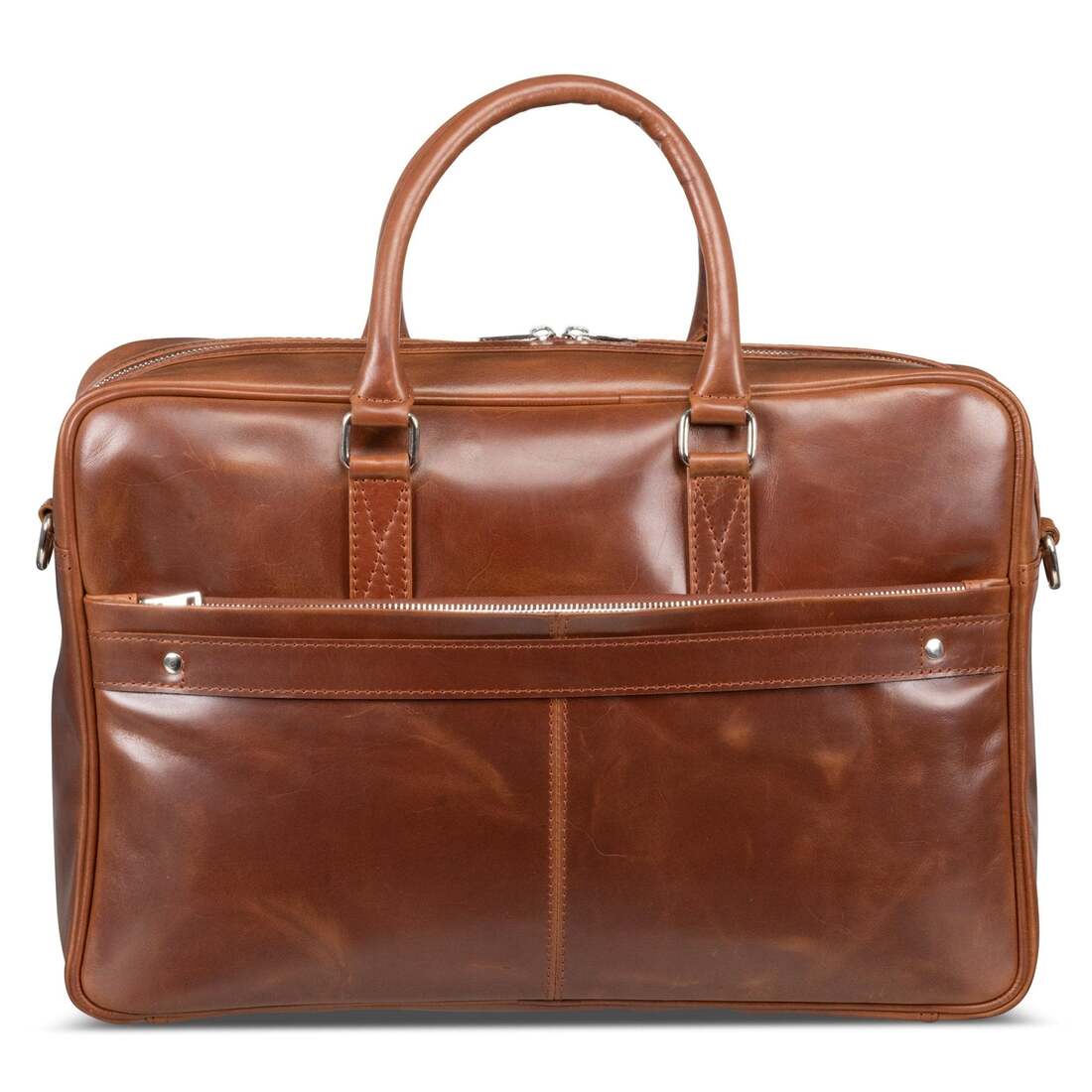 Slim Leather Briefcase - HIDES