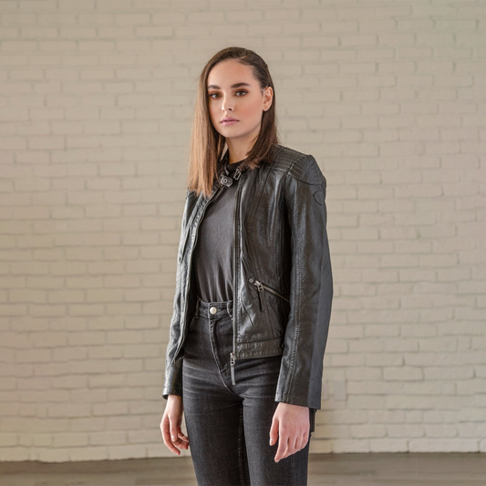 Stacey Leather Jacket