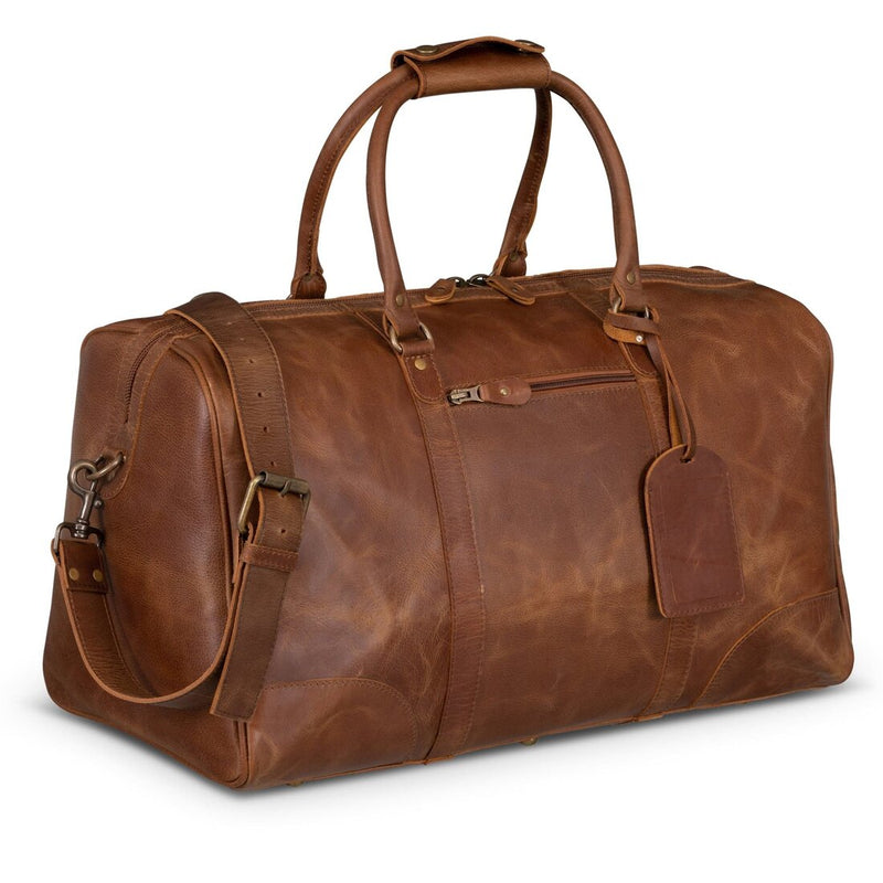 Tourist 50L Leather Duffle - HIDES