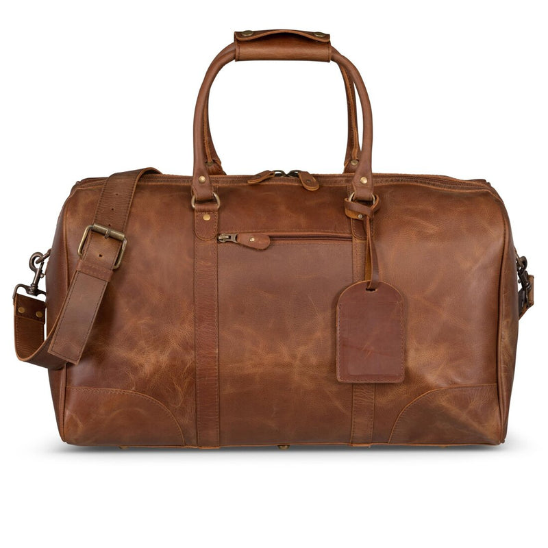 Tourist 50L Leather Duffle - HIDES