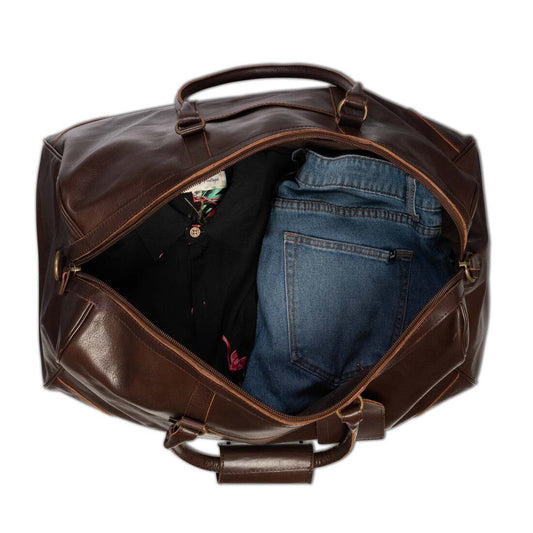 Tourist 50L Leather Duffle - HIDES