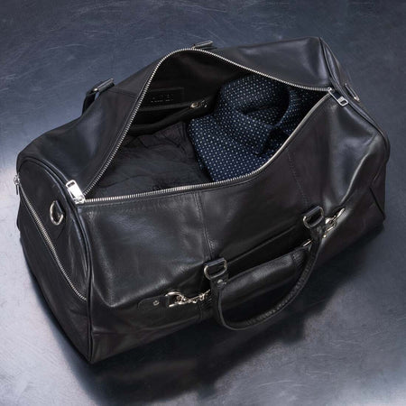 Traveler 45L Leather Duffle - HIDES