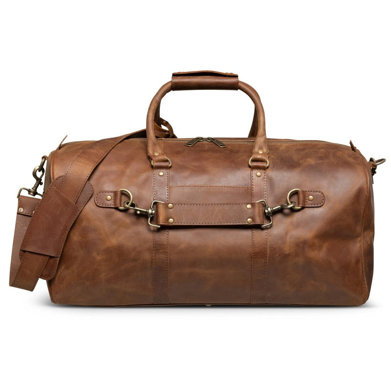 Traveler 45L Leather Duffle - HIDES