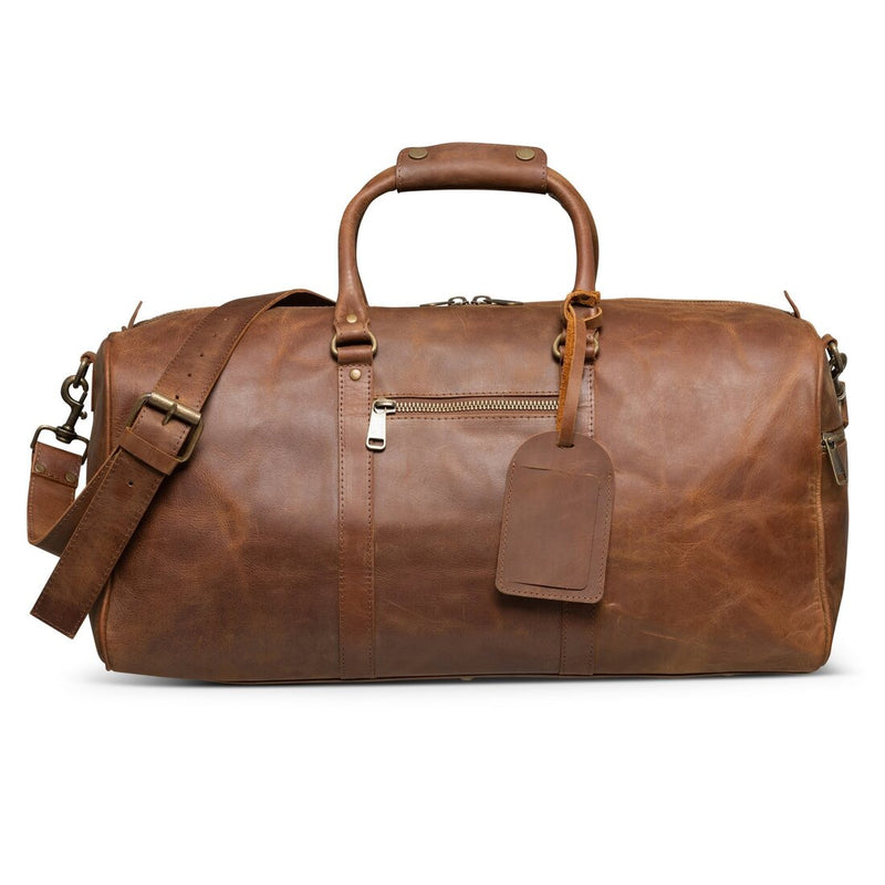 Traveler 45L Leather Duffle - HIDES