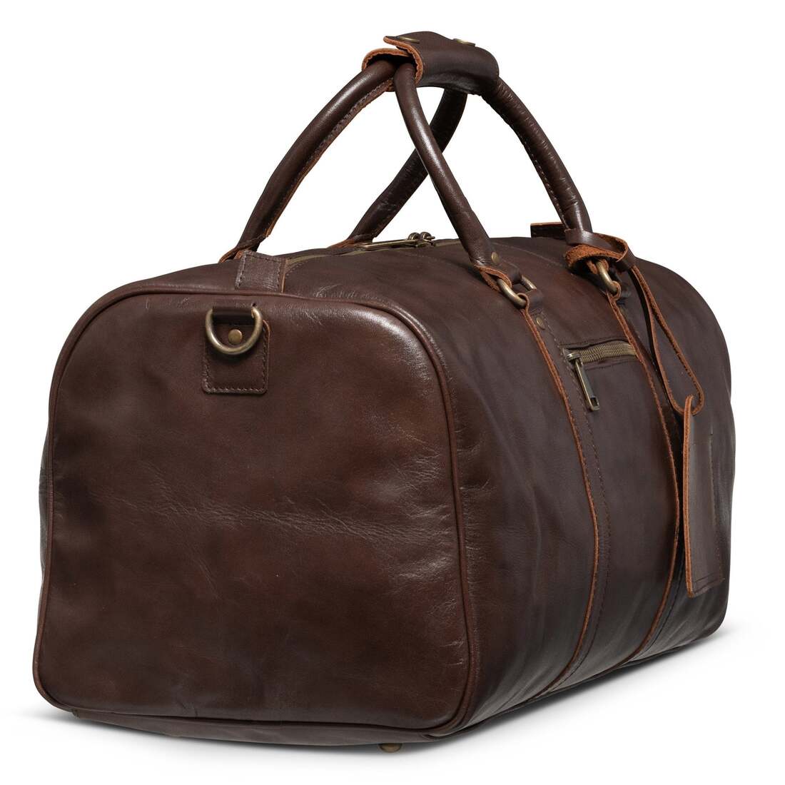 Traveler 45L Leather Duffle - HIDES