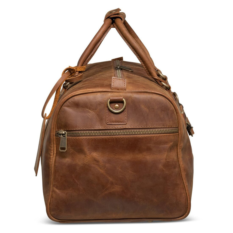 Traveler 45L Leather Duffle - HIDES