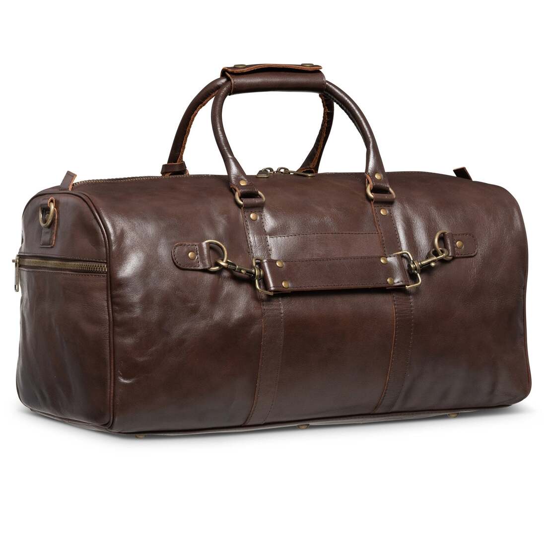 Traveler 45L Leather Duffle - HIDES