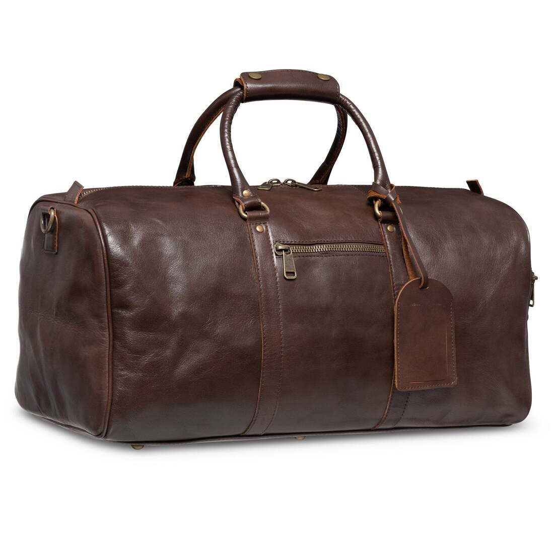 Traveler 45L Leather Duffle - HIDES