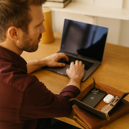 Valet Tray - Brown