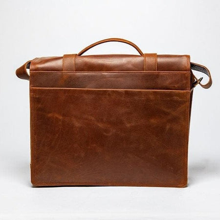 Coarse Leather Messenger 2.0 - HIDES